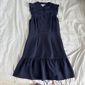 Navy blue whistles dress